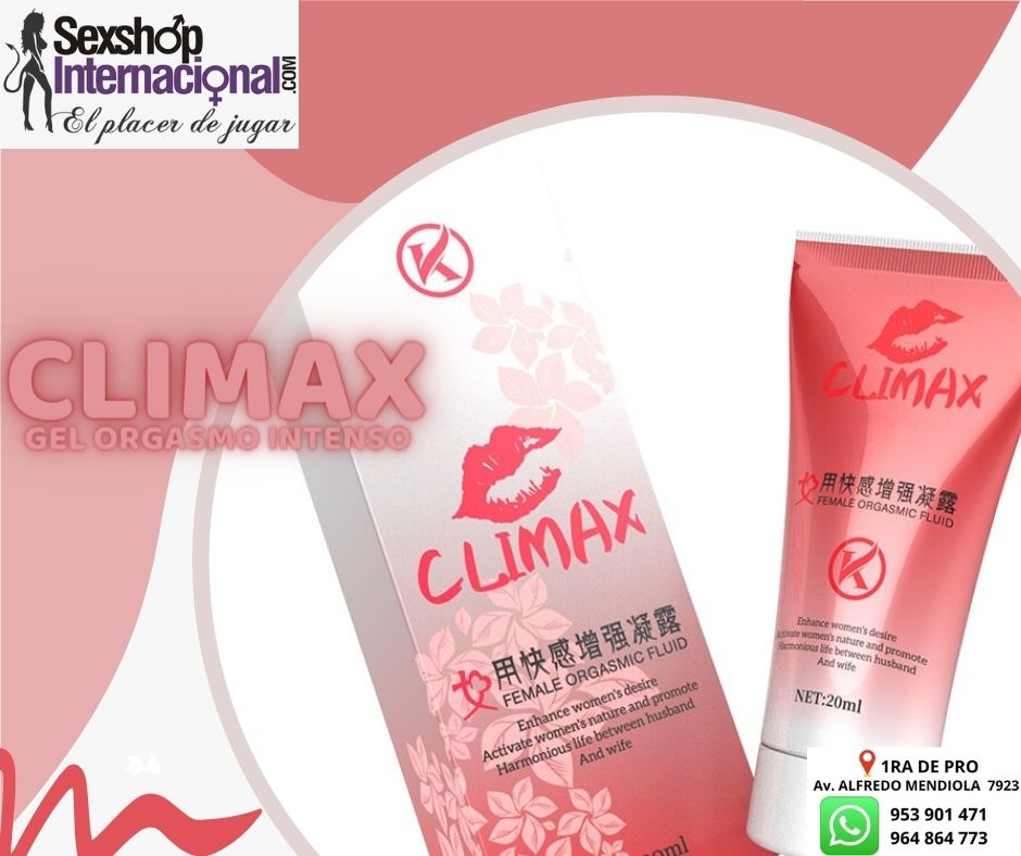 CLIMAX GEL MULTIORGASMO PARA DAMAS EN OFERTA S